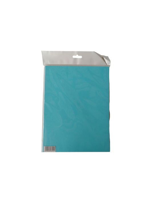 CARTULINA P/EMPASTAR 220 GR CELESTE PAQ 25s