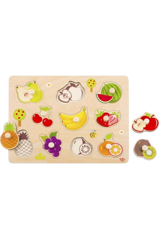 DIDACTICO ROMPECABEZAS VERDURAS/ FRUTAS TOOKY TOY