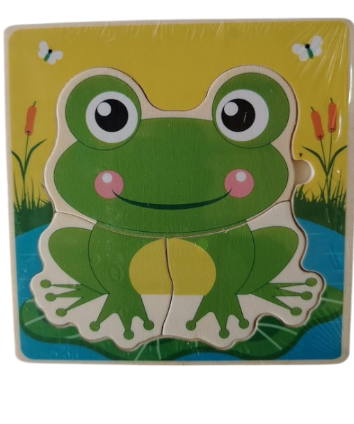 DIDACTICO ROMPECABEZAS NIDO CICLO DE LA VIDA MADERA