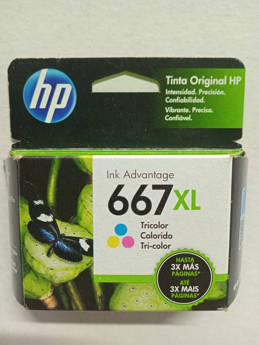 CARTUCHO HP 667 TRICOLOR XL