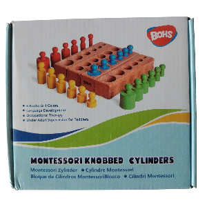 DIDACTICO CILINDROS DE COLORES MADERA MONTESSORI