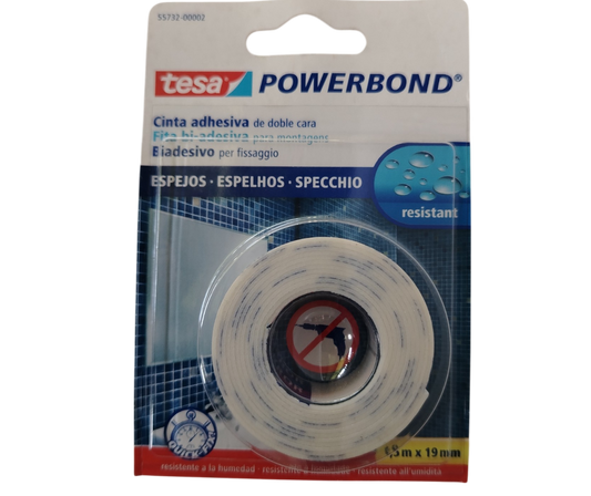 CINTA TESA POWERB MULTI INTERIORES 1.5MX19MM 55732
