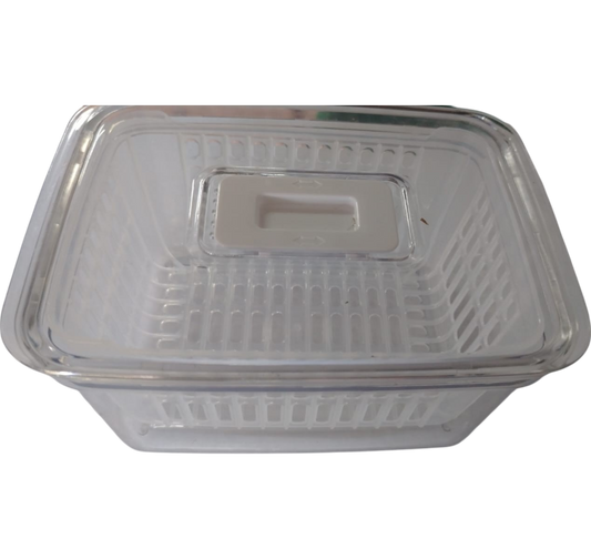 CONTENEDOR CON REJILLA PARA ALMACENAMIENTO 3L APROX