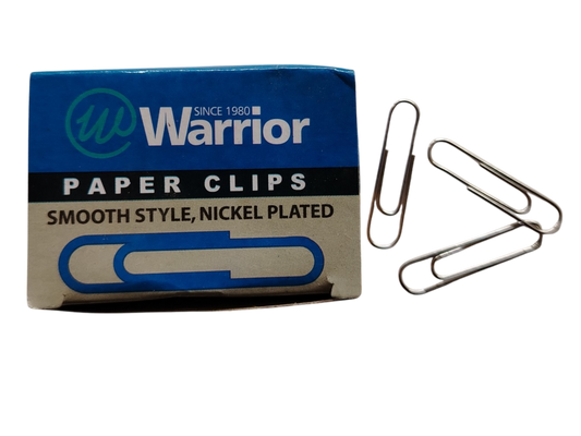 CLIPS WARRIOR NIQUELADOS 33MM