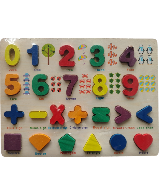 DIDACTICO ENSARTE DE LETRAS, NUMEROS Y FORMAS INGLES