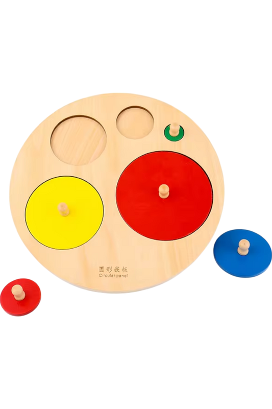 DIDACTICO ROMPECABEZAS CIRCULAR X5 FIGURAS