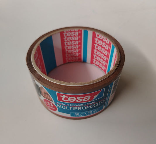 CINTA TESA EMPAQUE CAFE 30MX48MM