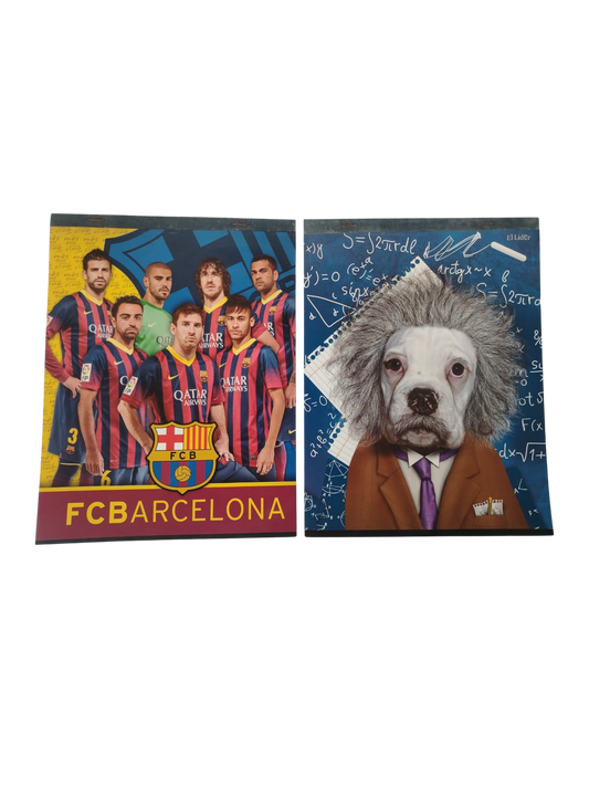 CUADERNO DE DIBUJO MASCULINO 45 HOJAS (20 X 26 CM)