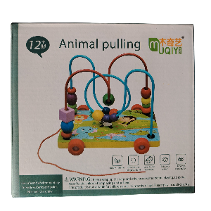 DIDACTICO JUEGO DE MADERA (ANIMAL PULLING/OCEAN PULLING)