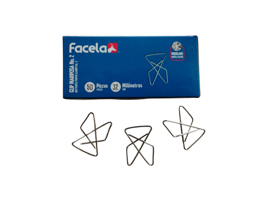 CLIP MARIPOSA FACELA #1