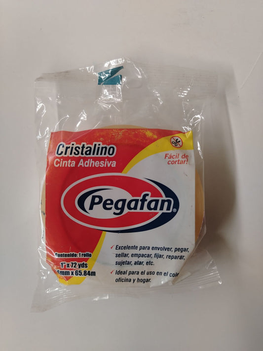 CINTA CRISTAL PEGAFAN 1" GRANDE 65.84MTS