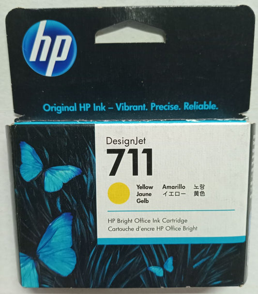 CARTUCHO HP 711 AMARILLO/CZ132A