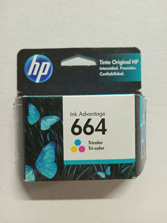 CARTUCHO HP 664 TRICOLOR