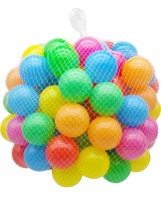 DIDACTICO PAQUETE DE BOLAS PLAST PARA PISCINA 50UND