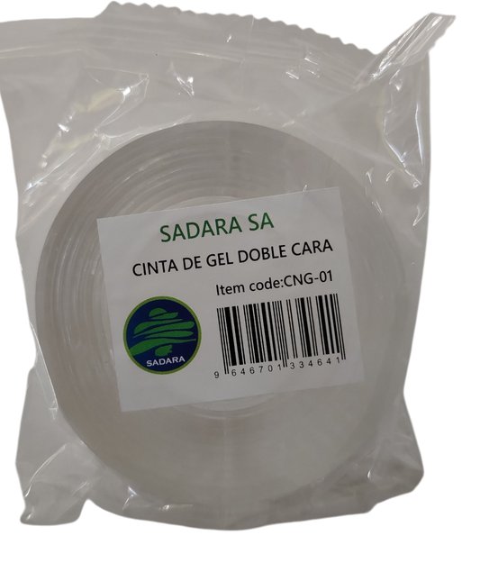 CINTA NANO GEL DOBLE CARA 2mX1"
