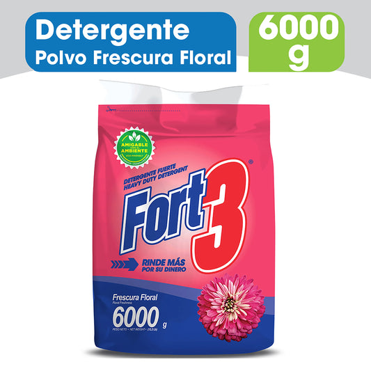 DETERGENTE EN POLVO FORT3 6KG