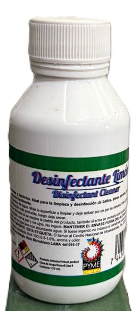 DESINFECTANTE CONCENTRADO LIMON DIHESA 120 ML 1X2