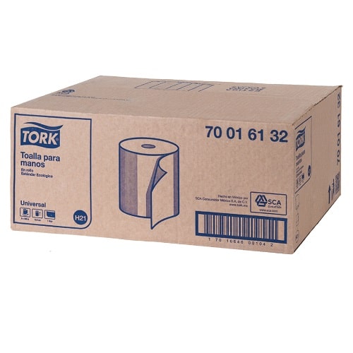 TOALLA ROLL TORK UNIVERSAL 240M 6s BLANCA 70154437