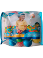 BOLSA GRANDE DE BOLAS DE COLORES 100 UNIDADES PISCINA