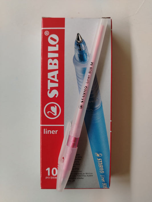 BOLIGRAFO STABILO 808 LINER MEDIUM ROSADO