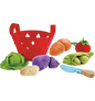 CANASTA DE VEGETALES-FRUTAS DE TELA