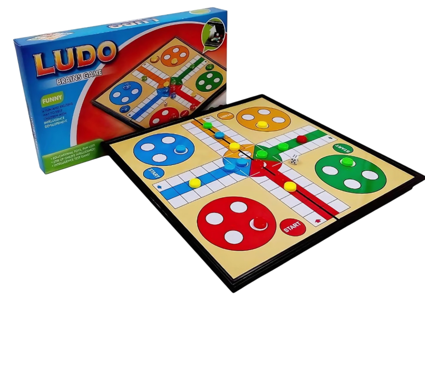 JUEGO LUDO MAGNO TIPO PARQUES