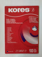 PAPEL CARBON AZUL KORES T/CARTA