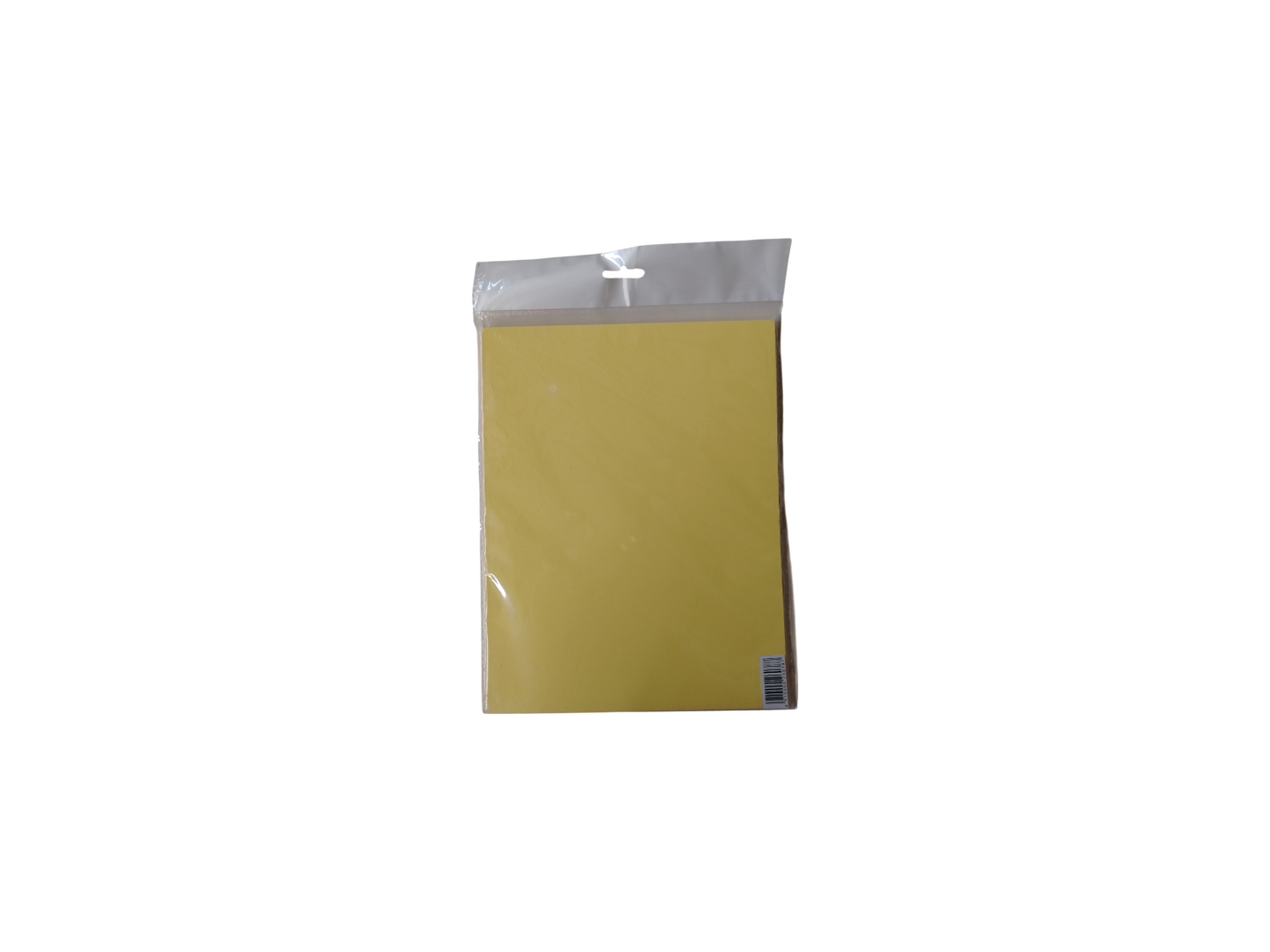 CARTULINA P/EMPASTAR 220 GR AMARILLO PAQ 25s