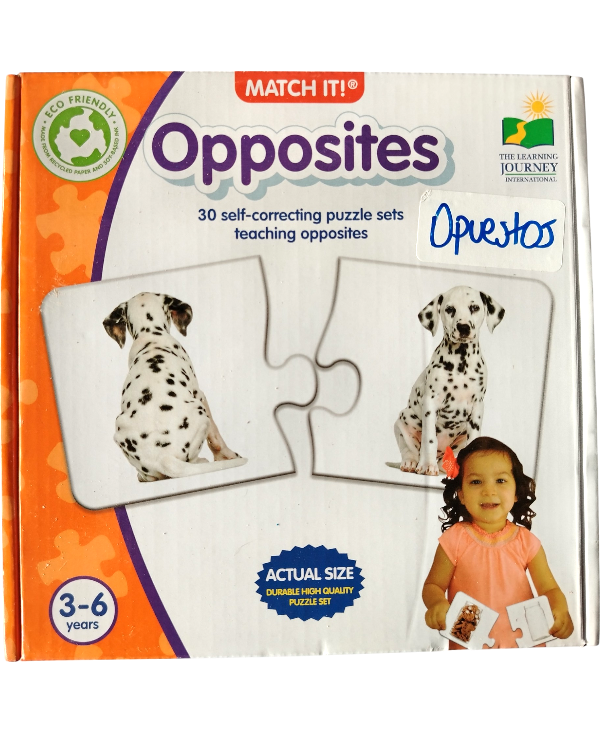 ROMPECABEZAS JUEGO DE OPUESTOS - OPPOSITES BIGJIGS
