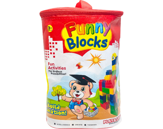 BLOCKS JUMBO 26X16CM DD1345 TARRO O BOLSA