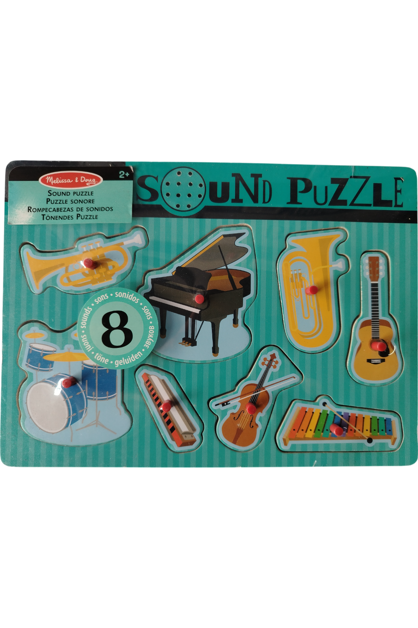 ROMPECABEZAS CON INSTRUMENTOS MUSICALES MELISSA AND DOUGH SONIDO