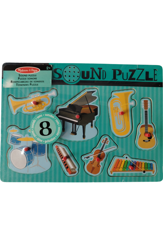 ROMPECABEZAS CON INSTRUMENTOS MUSICALES MELISSA AND DOUGH SONIDO