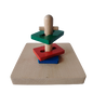 DIDACTICO ENSARTE RECTANGULOS EFECTO GIRATORIO