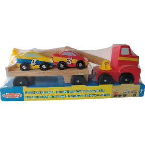 DIDACTICO SET CARRO TRANSPORTADOR DE MADERA MELISSA AND DOUG