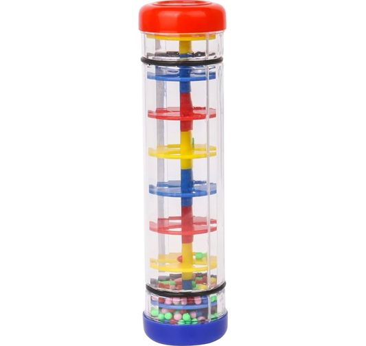 JUEGO RAINSTICK - PALO DE LLUVIA MUSICAL PLASTICO PARA BEBÉ