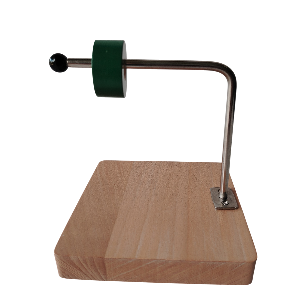 DIDACTICO JUEGO DE ENSARTE GUIA HORIZONTAL RECTA DE METAL MONTESSORI