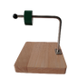 DIDACTICO JUEGO DE ENSARTE GUIA HORIZONTAL RECTA DE METAL MONTESSORI