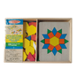 JUEGO DE BLOQUES MAGNETICOS CON PATRONES TANGRAMA PATTERNS MELISSA AND DOUG