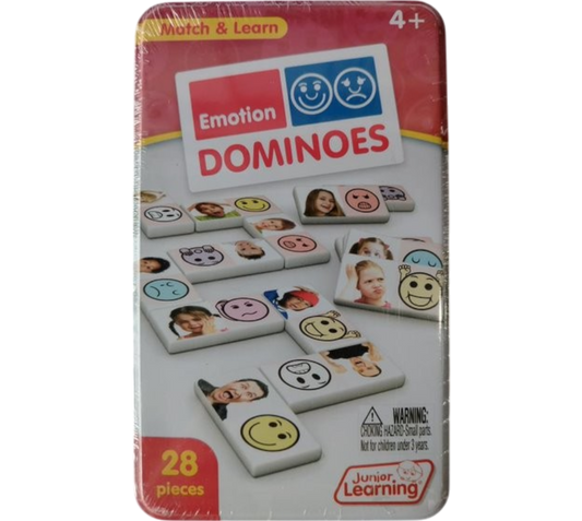 JUEGO DOMINO DE EMOCIONES PLASTICO JUNIOR LEARNING