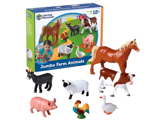 DIDACTICO SET ANIMALES JUMBO LEARNING RESOURCES