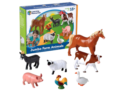 DIDACTICO SET ANIMALES JUMBO LEARNING RESOURCES