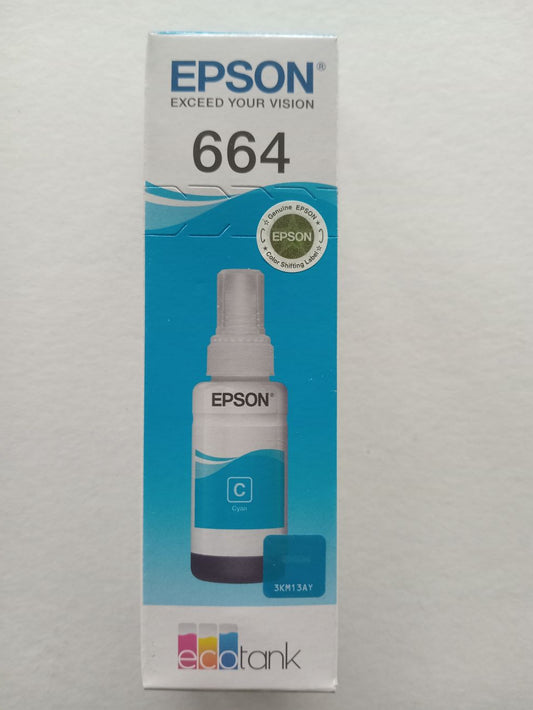 BOTELLA EPSON 664 CYAN