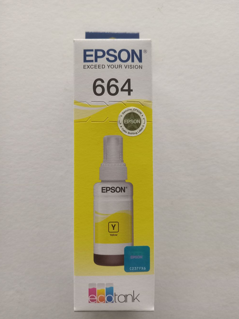 BOTELLA EPSON 664 AMARILLO