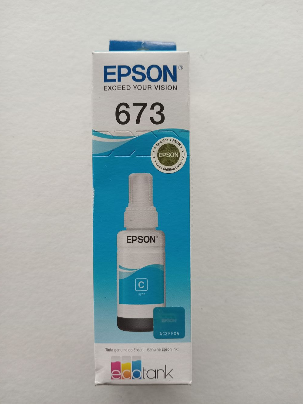 TINTA EPSON T673 CYAN