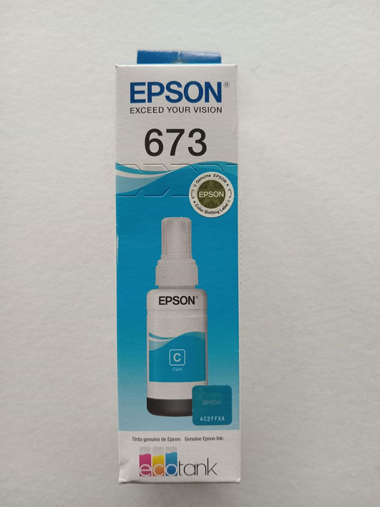 TINTA EPSON T673 CYAN