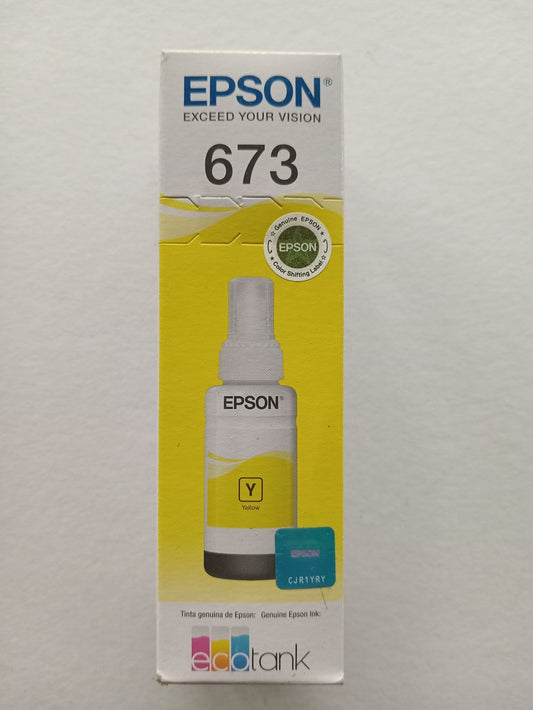 TINTA EPSON T673 AMARILLO