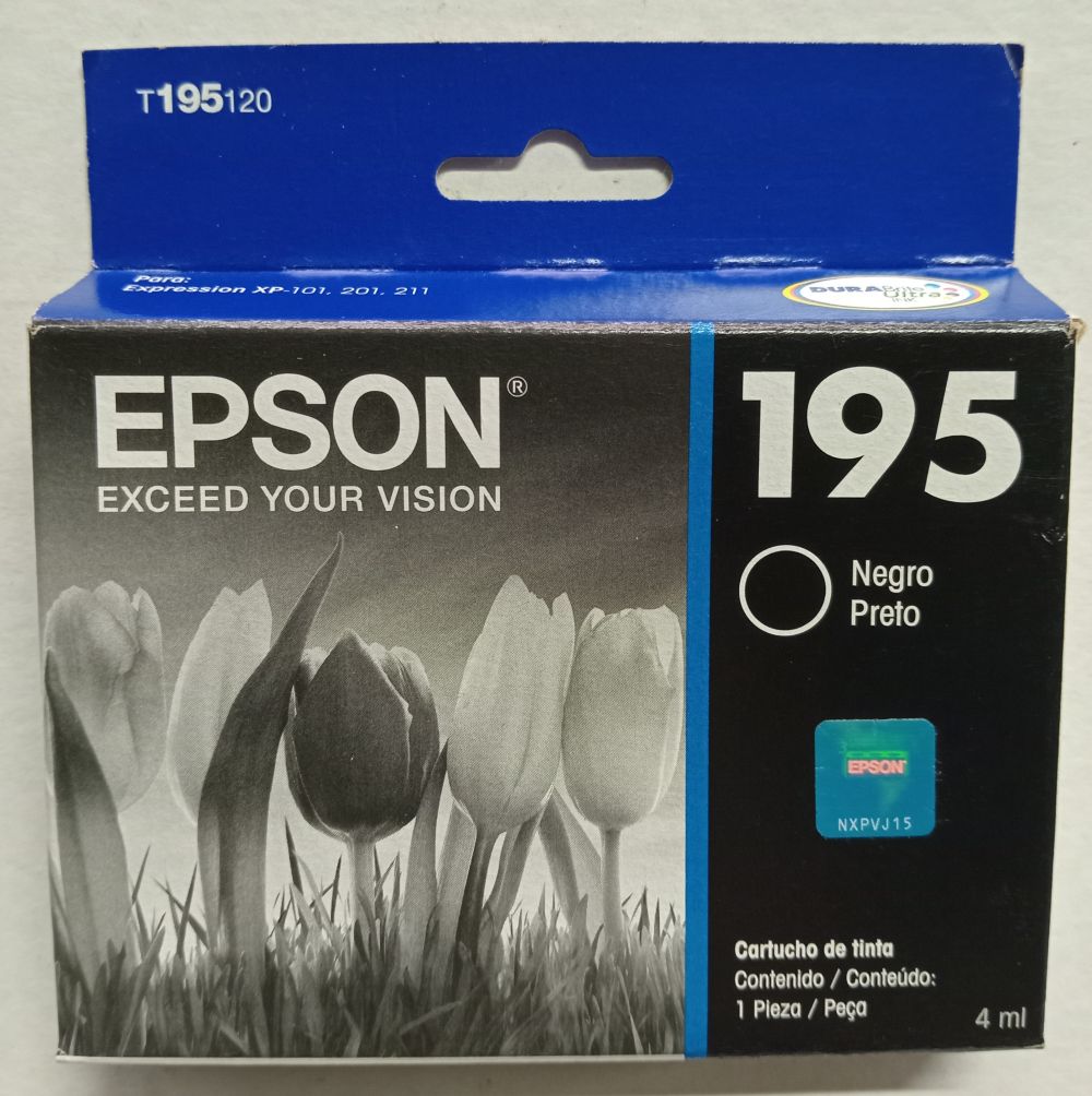 CARTUCHO EPSON NEGRO T195