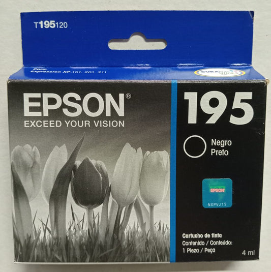 CARTUCHO EPSON NEGRO T195