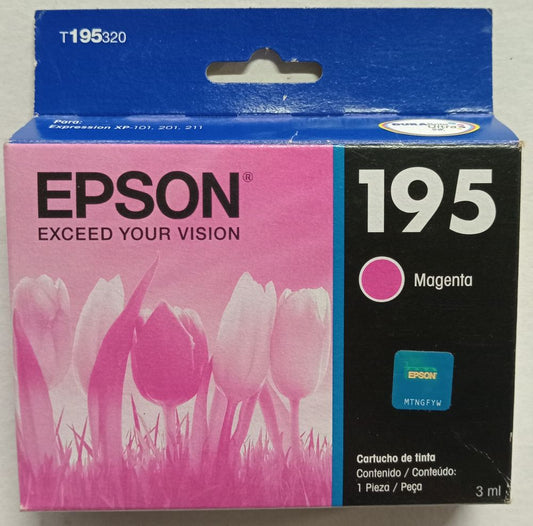 CARTUCHO EPSON T195 MAGENTA