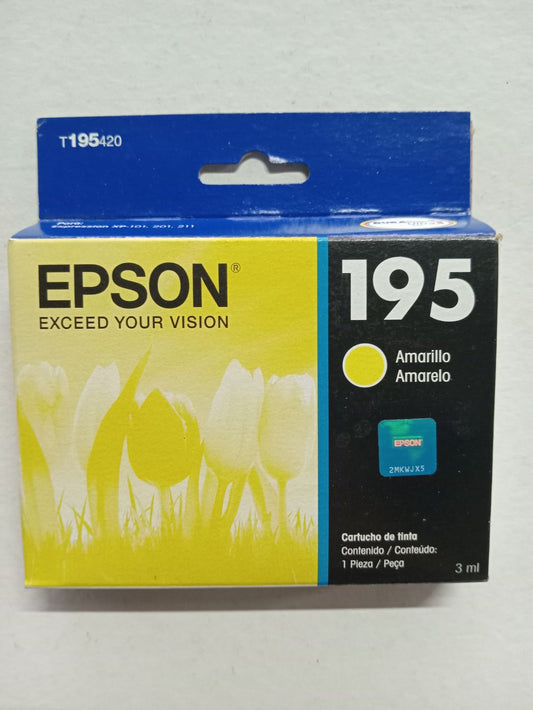 CARTUCHO EPSON T195 AMARILLO
